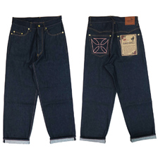 GANGSTERVILLE THUG DENIM WIDE "IRON CROSS" THUG-DNM-WIDE画像