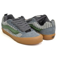 VANS KNU SKOOL JUMBO CORD DARK GREY VN0009QCDGR画像