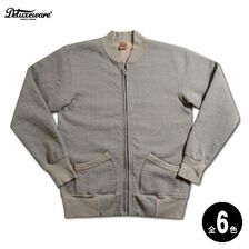 DELUXEWARE SFZ-00 FULLZIP SWEAT PLAIN画像