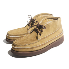 Russell Moccasin SPORTING CLAYS CHUKKA LARAMIE SUEDE TAN 200-27WSD画像