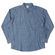 WAREHOUSE John Gluckow Lot JG-05 1940s Signature Work Shirt 無地画像