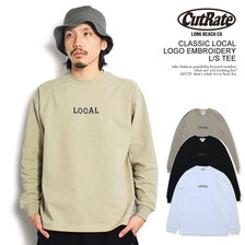 CUTRATE CLASSIC LOCAL LOGO EMBROIDERY L/S TEE c CR-23AW020画像