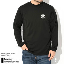 Subciety Cannon Dry L/S Tee 117-44085画像