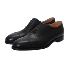 Crockett & Jones CONNAUGHT 2 Leather Sole BLACK 52716146画像