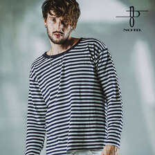 NO ID. ボーダーU/NロンT 854006-656T画像