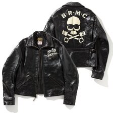 TOYS McCOY ROUGH WEAR CLOTHING LEATHER JACKET BRMC "DEXTRO" TMJ2338画像