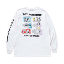 TOY MACHINE TOYMACHINE TRACT LONG TEE TMPELT3画像