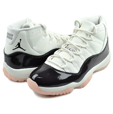 NIKE WMNS AIR JORDAN 11 RETRO sail/velvet brown-atmosphere AR0715-101画像