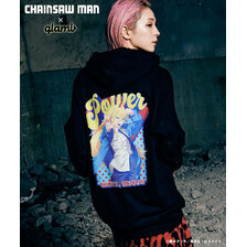 glamb &times; チェンソーマン Power Hoodie GB0124-CM04画像
