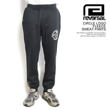 reversal CIRCLE LOGO FLEECE SWEAT PANTS RV23AW402画像