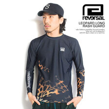 reversal LEOPARD LONG RASH GUARD RV23AW601画像
