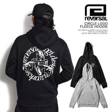 reversal CIRCLE LOGO FLEECE HOODIEhttp://www.rvddw.com/ RV23AW204画像