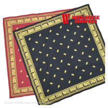 WAREHOUSE Lot 5241 SELVEDGE BANDANA(DOMINO PATTERN)画像