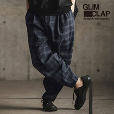 GLIMCLAP Color scheme design & balloon silhouette pants-plaid type- 16-002-GLS-CE画像