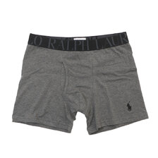 POLO RALPH LAUREN RM3-Y110 BOXER BRIEF HEATHER CHARCOAL画像
