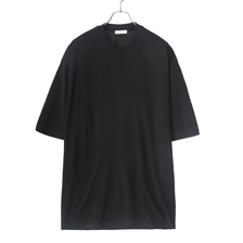 ATON ROYAL WOOL JERSEY OVERSIZED T-SHIRT KKAGCM0701画像