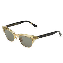 EVILACT EXCELSIOR antique clear x black marble / green lens EAE23-15-09画像