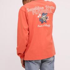 AVIREX LONG SLEEVE FLORIDA ALLIGATORS T-SHIRT 7834130005画像