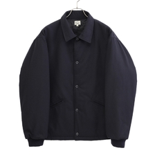 GOLD WOOL GABARDINE PADDING COACH JACKET 23B-GL15367画像