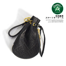 GROOVER LEATHER 信州鹿革スマートキーケース DSK-100画像