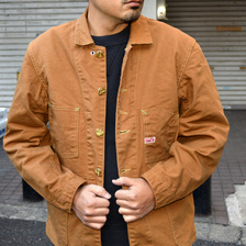 TCB jeans Cathartt Chore Coat Brown Canvas画像