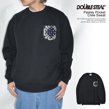 DOUBLE STEAL Paisley Pocket Crew Sweat 935-12108画像