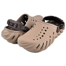 crocs ECHO CLOG LATTE 207937-2Q9画像