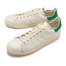 adidas Originals STAN SMITH LUX CLOUD WHITE/CREAM WHITE/GREEN IF8844画像