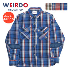 WEIRDO FUCK U - L/S CHECK SHIRTS WRD-23-AW-11画像