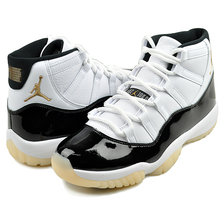 NIKE JORDAN 11 RETRO GRATITUDE white/metallic gold-black CT8012-170画像