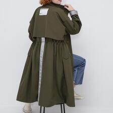 AVIREX STAND COLLAR LONG COAT 7834154601画像