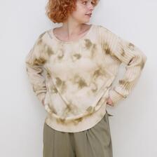 AVIREX TIE DYE DESIGN KNIT TOPS 7834140602画像