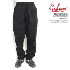COOKMAN Harvest Pants Corduroy Black -BLACK- 231-33853画像