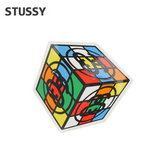 STUSSY CUBE PUZZLE STICKER画像