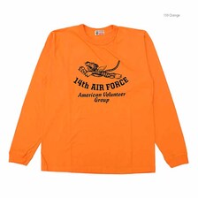 Buzz Rickson's L/S T-SHIRT - 14th AIR FORCE - BR69341画像