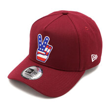 NEW ERA 9FORTY A-Frame ROUTE 66 ピースロゴ カーディナル 13772616画像