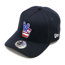 NEW ERA 9FORTY A-Frame ROUTE 66 ピースロゴ ネイビー 13772615画像