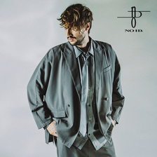 NO ID. ドルマンスリーブダブルブレストJKT 854006-675J画像