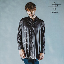 NO ID. BLACK Glass rubbleプリントロングSH 454006-695S画像