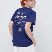 AVIREX EMBROIDERED T-SHIRT "BLUE ANGELS" 7834135606画像