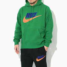 NIKE Club BB CHNL FTRA Pullover Hoodie Green FN3105-365画像