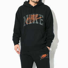 NIKE Club BB Arch GX Pullover Hoodie Black FV4448-010画像