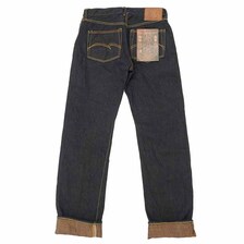 STUDIO D'ARTISAN Lot. D1879 藍渋染めジーンズ レギュラーストレート画像