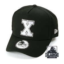 X-LARGE &times; NEW ERA VARSITY CAP BLACK 101234051009画像