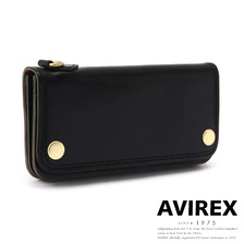 AVIREX HORWEEN LEATHER LONG WALLET 7834970208画像