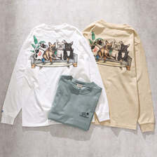 The Endless Summer TES 4BUHI RESORT LONG SLEEVE T-SHIRT KS-24374314画像