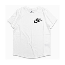 NIKE Womens Club LBR S/S Tee White FQ6604-100画像