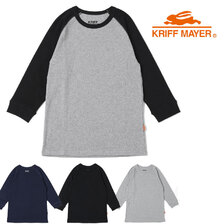 KRIFF MAYER ヘビーリップル7分袖Tシャツ MENS 2237850画像
