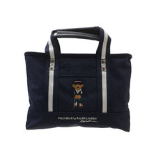 POLO RALPH LAUREN BEAR GOLF TOTE BAG NAVY画像