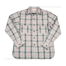 WAREHOUSE Lot 3022 FLANNEL SHIRTS WITH CHINSTRAP F柄 ONE WASH画像